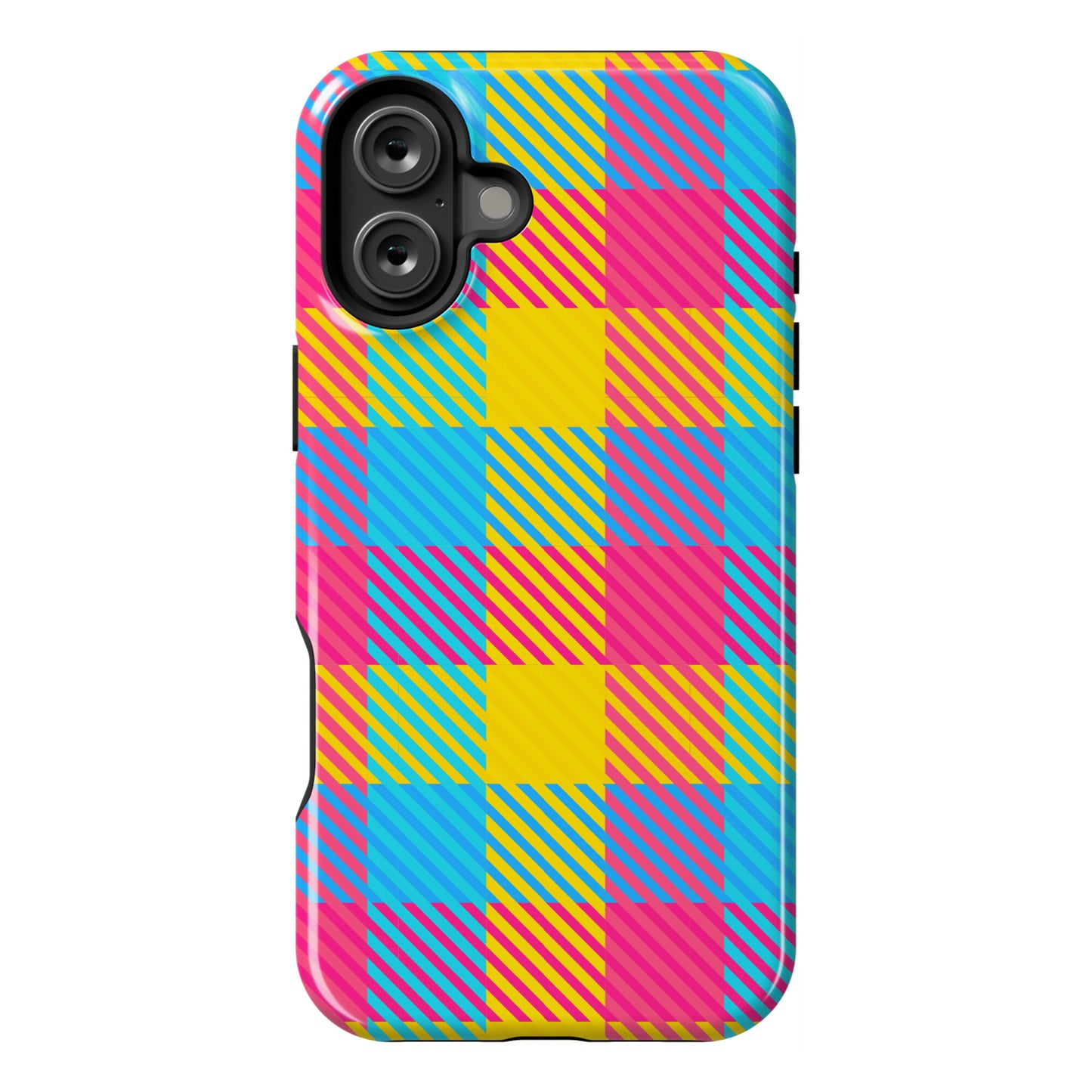 Pan Pride Flag Plaid  Phone Case
