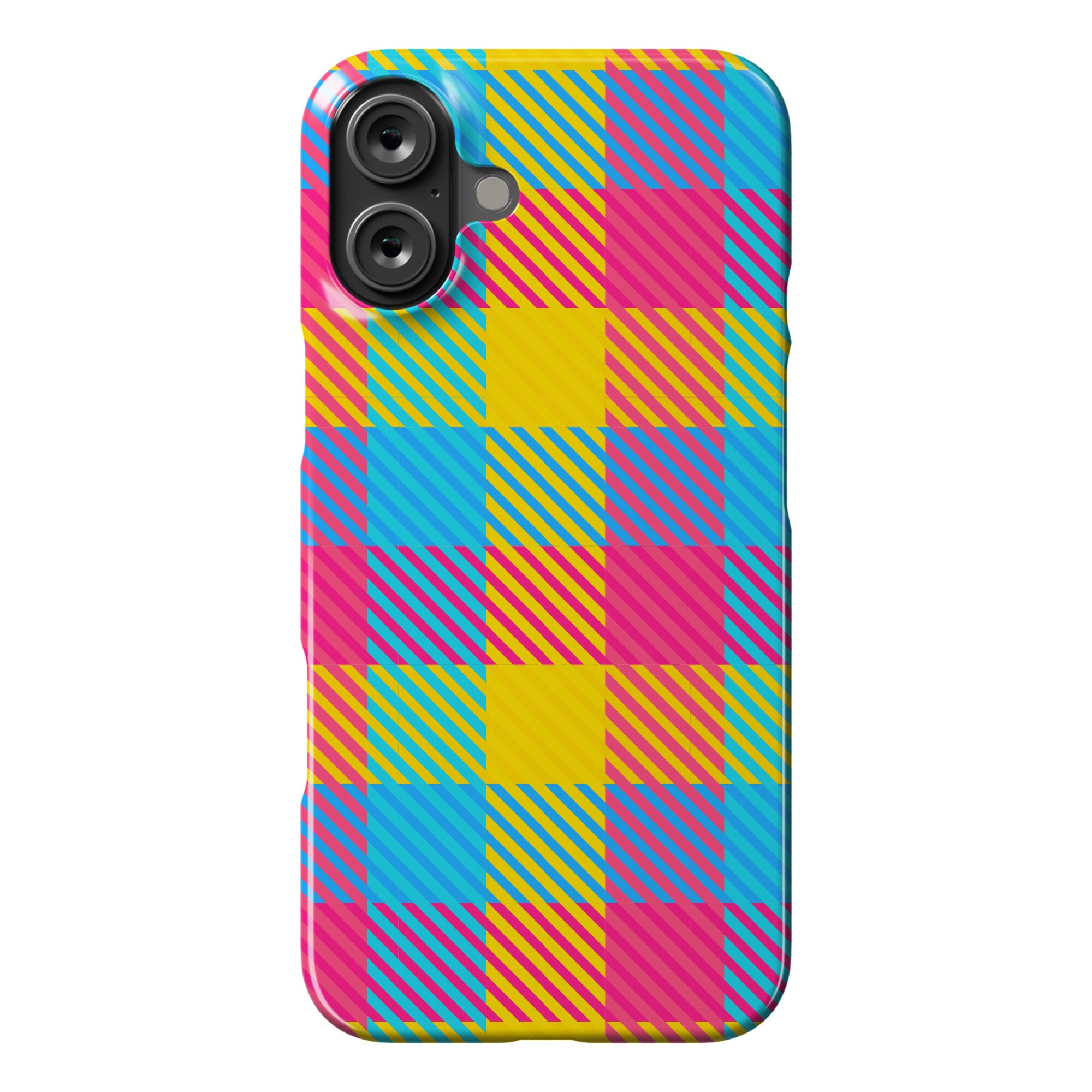 Pan Pride Flag Plaid  Phone Case