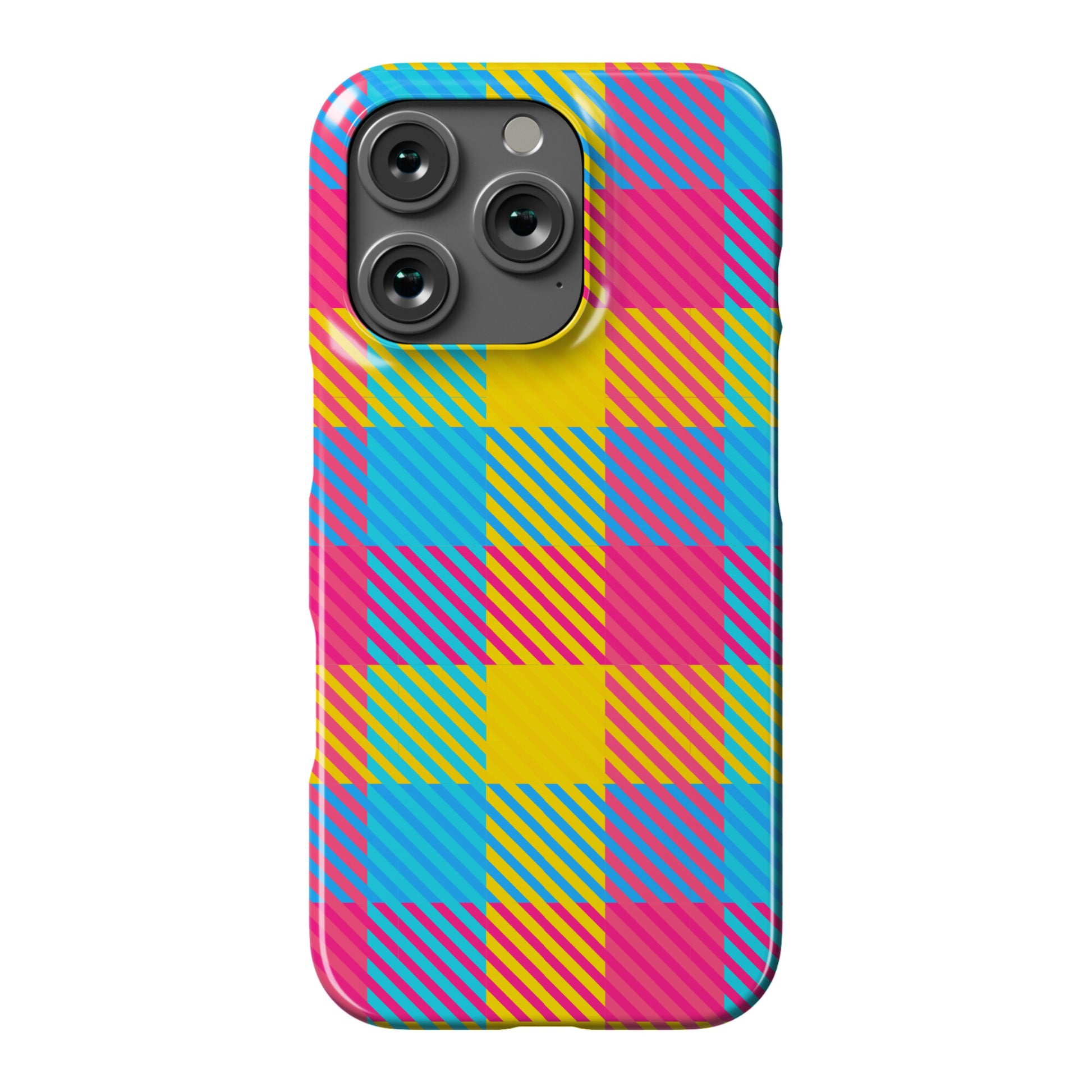 Pan Pride Flag Plaid  Phone Case