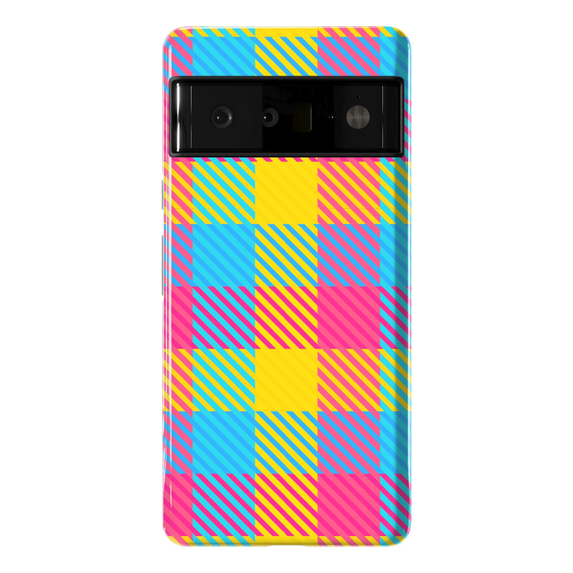 Pan Pride Flag Plaid  Phone Case