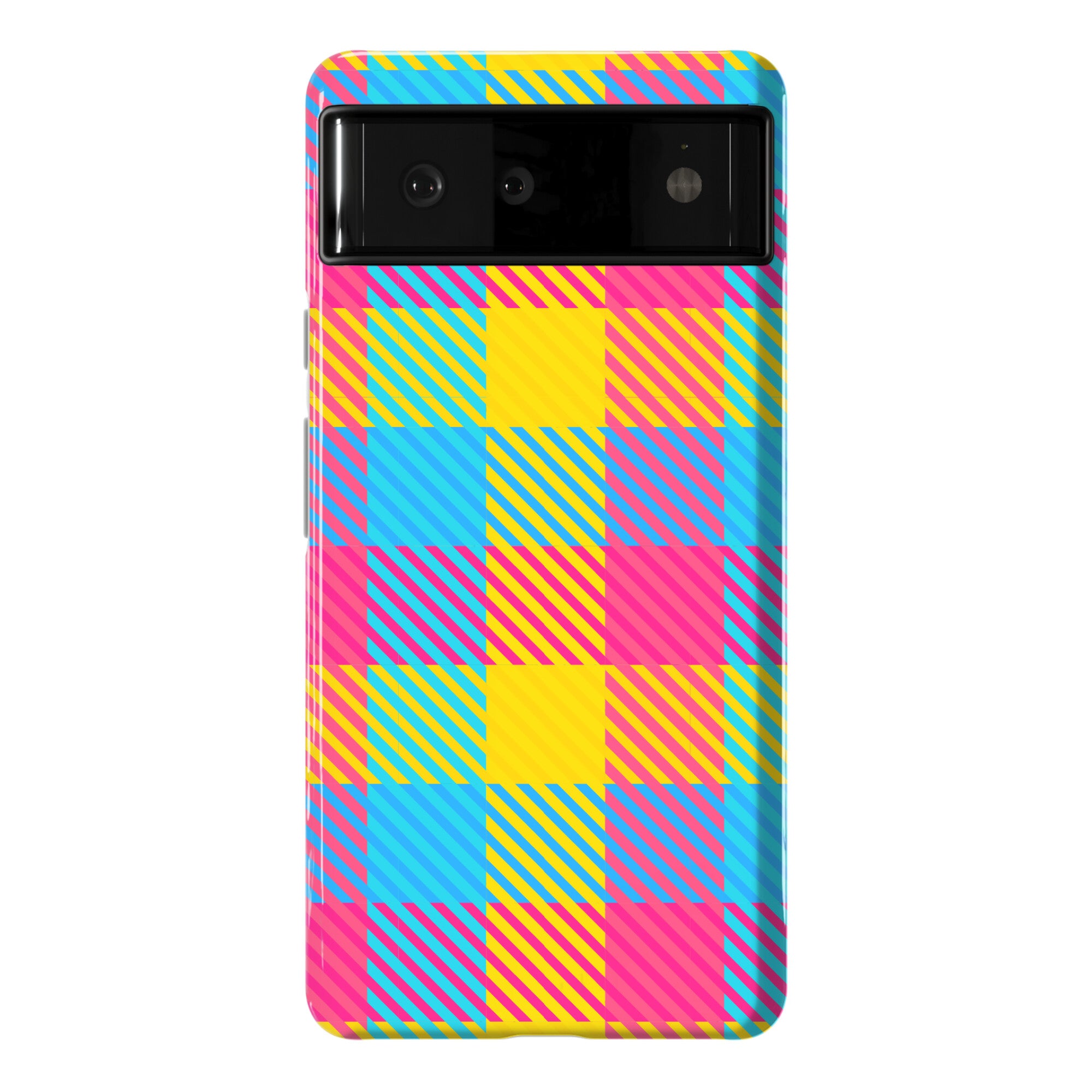 Pan Pride Flag Plaid  Phone Case