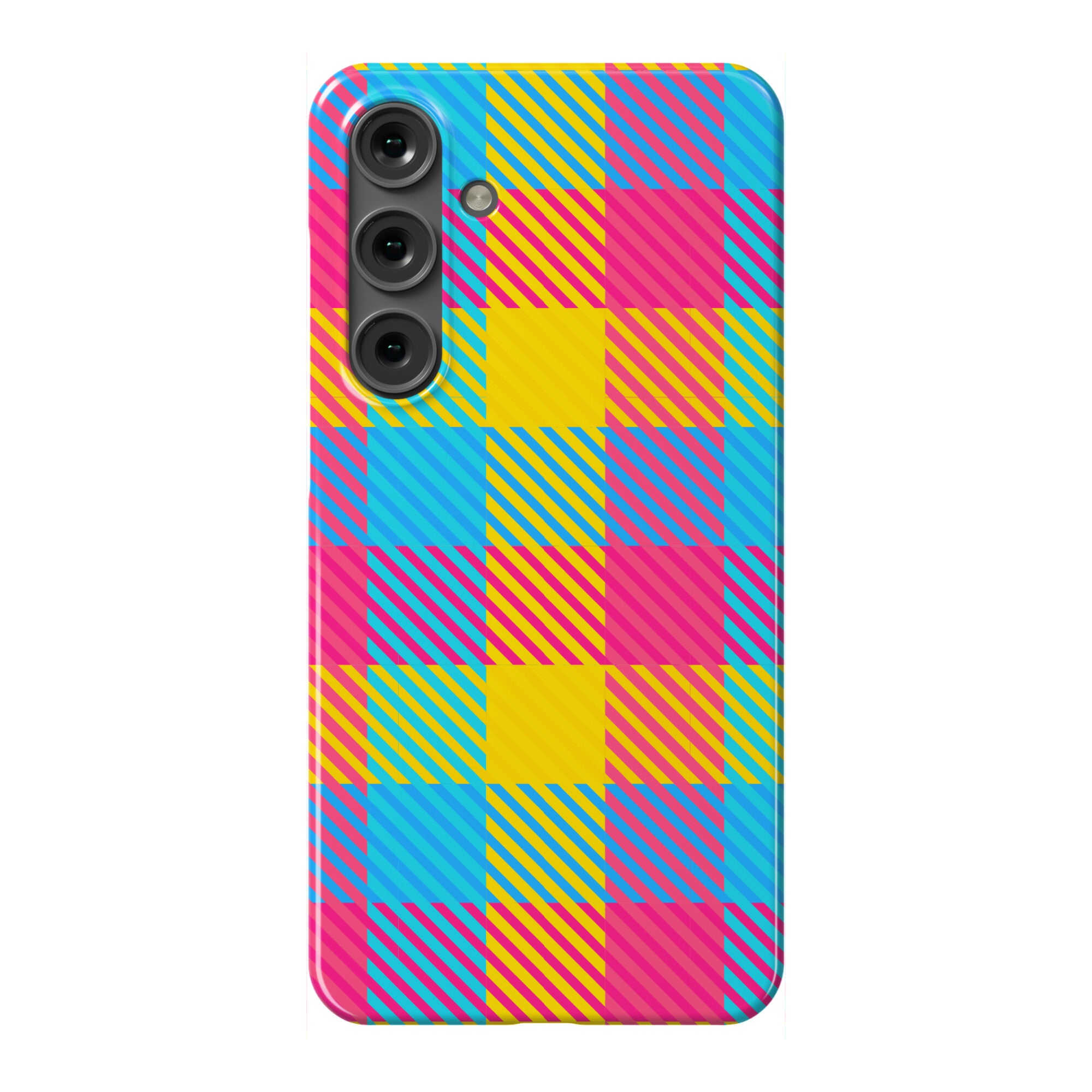 Pan Pride Flag Plaid  Phone Case