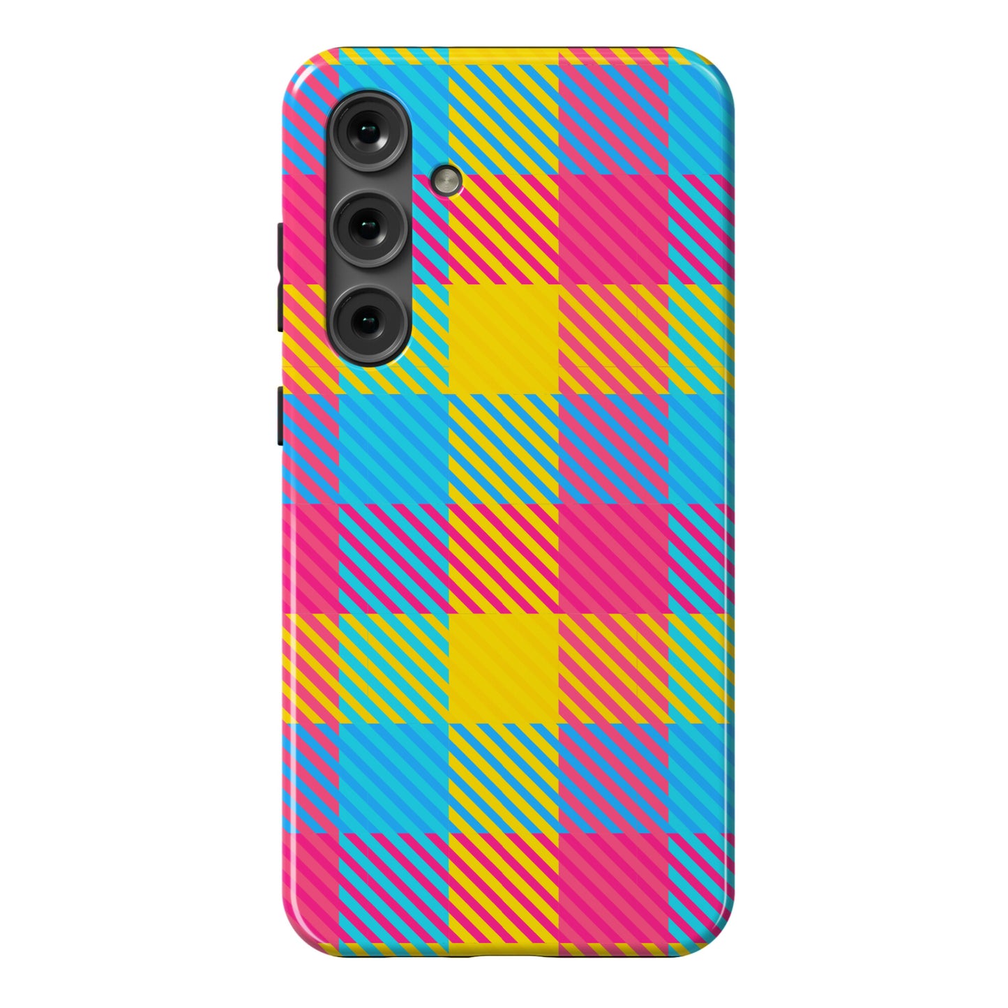 Pan Pride Flag Plaid  Phone Case