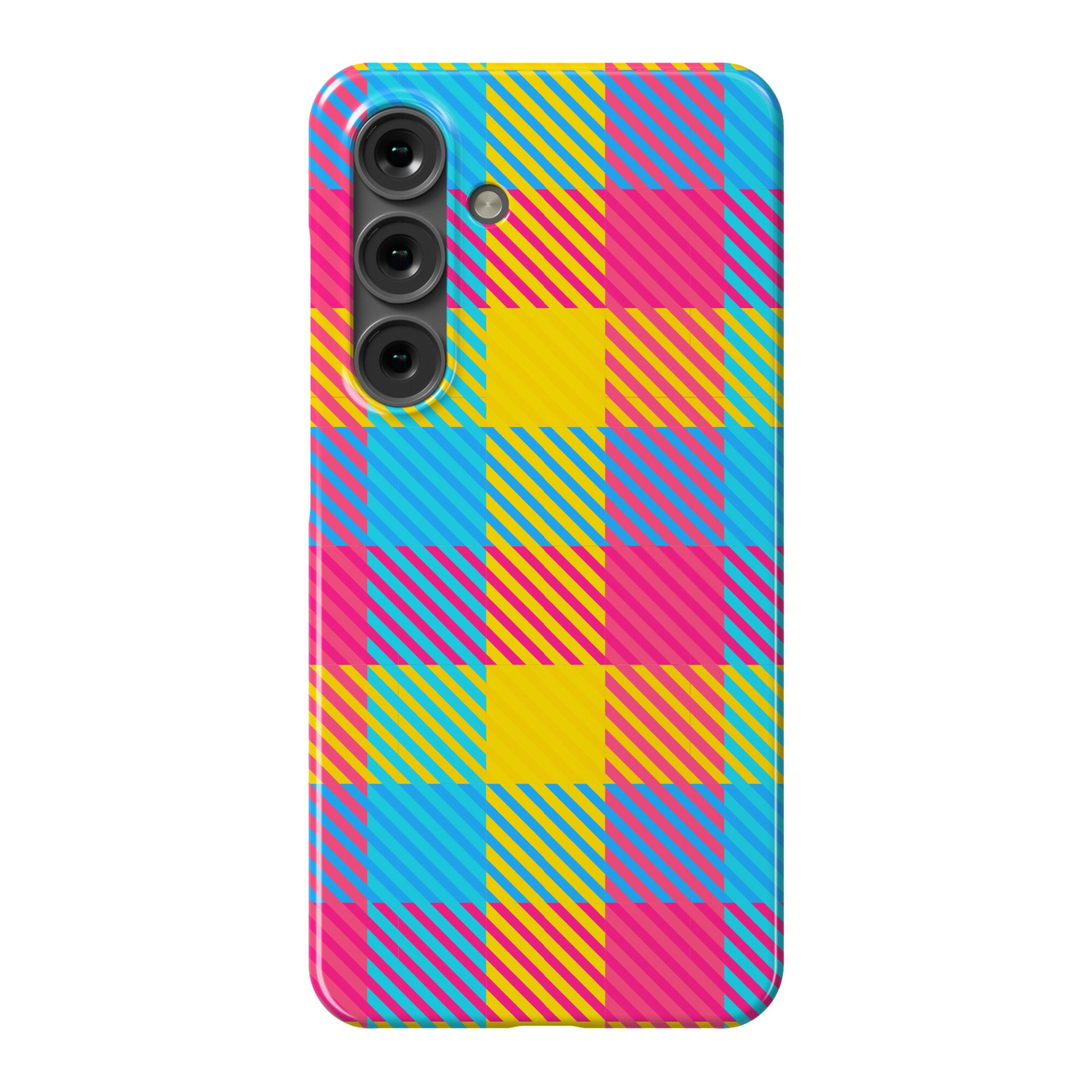 Pan Pride Flag Plaid  Phone Case