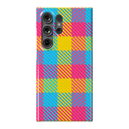 Pan Pride Flag Plaid  Phone Case