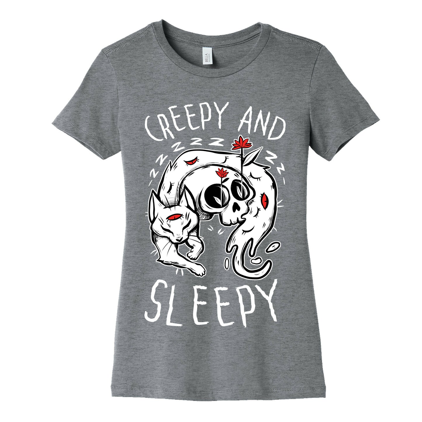 Creepy And Sleepy Women's Cotton Tee