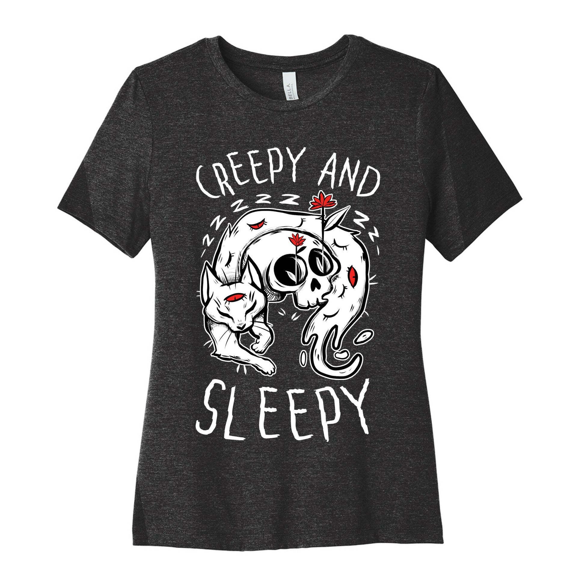 Creepy And Sleepy Women's Cotton Tee