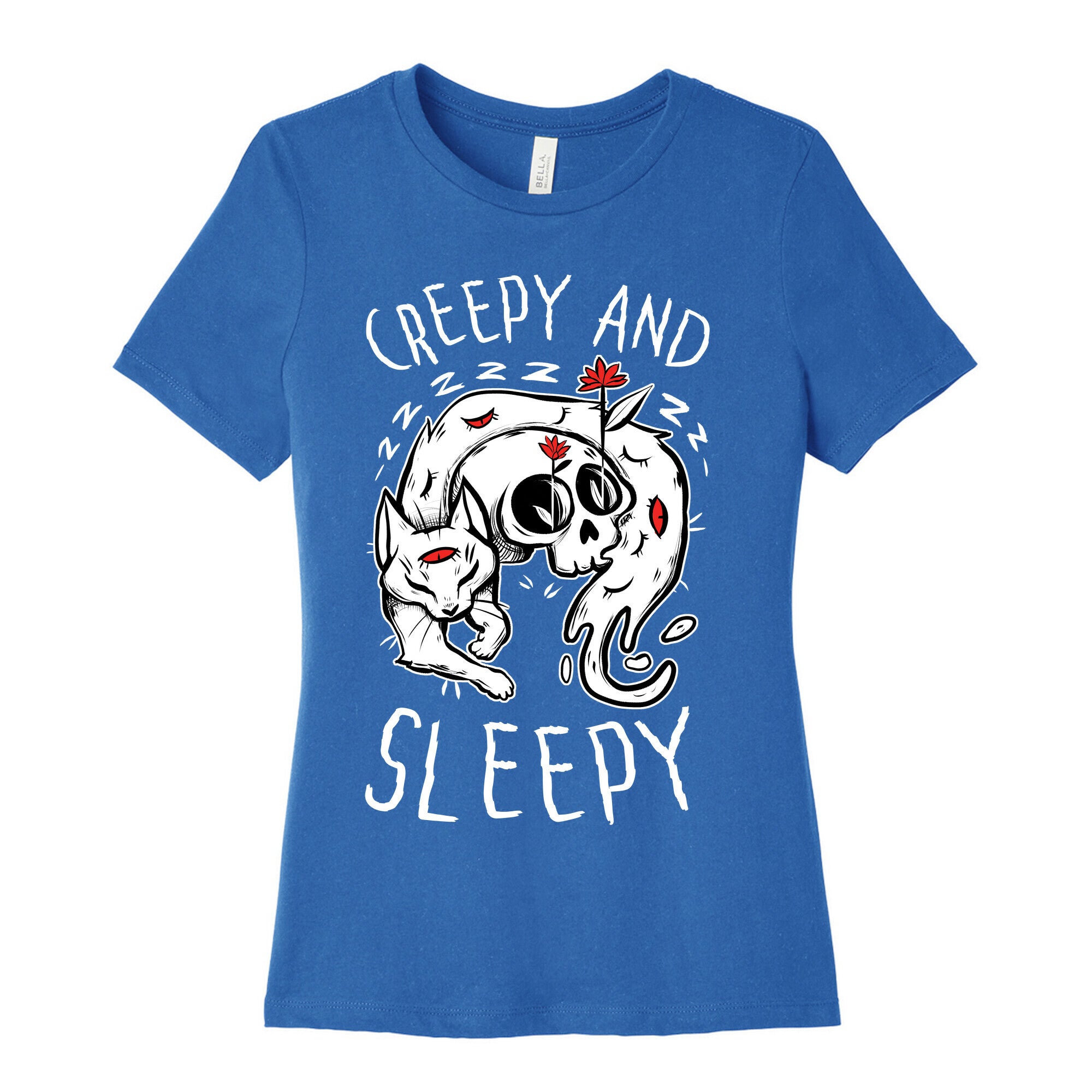 Creepy And Sleepy Women's Cotton Tee