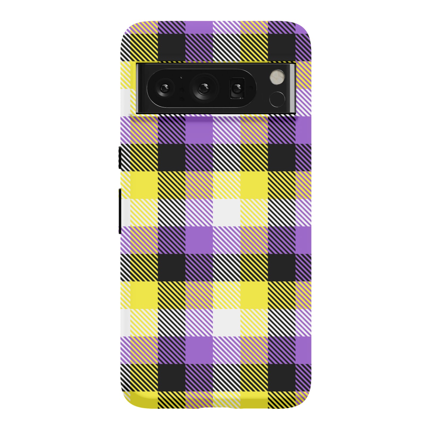 Nonbinary Pride Flag Plaid Phone Case