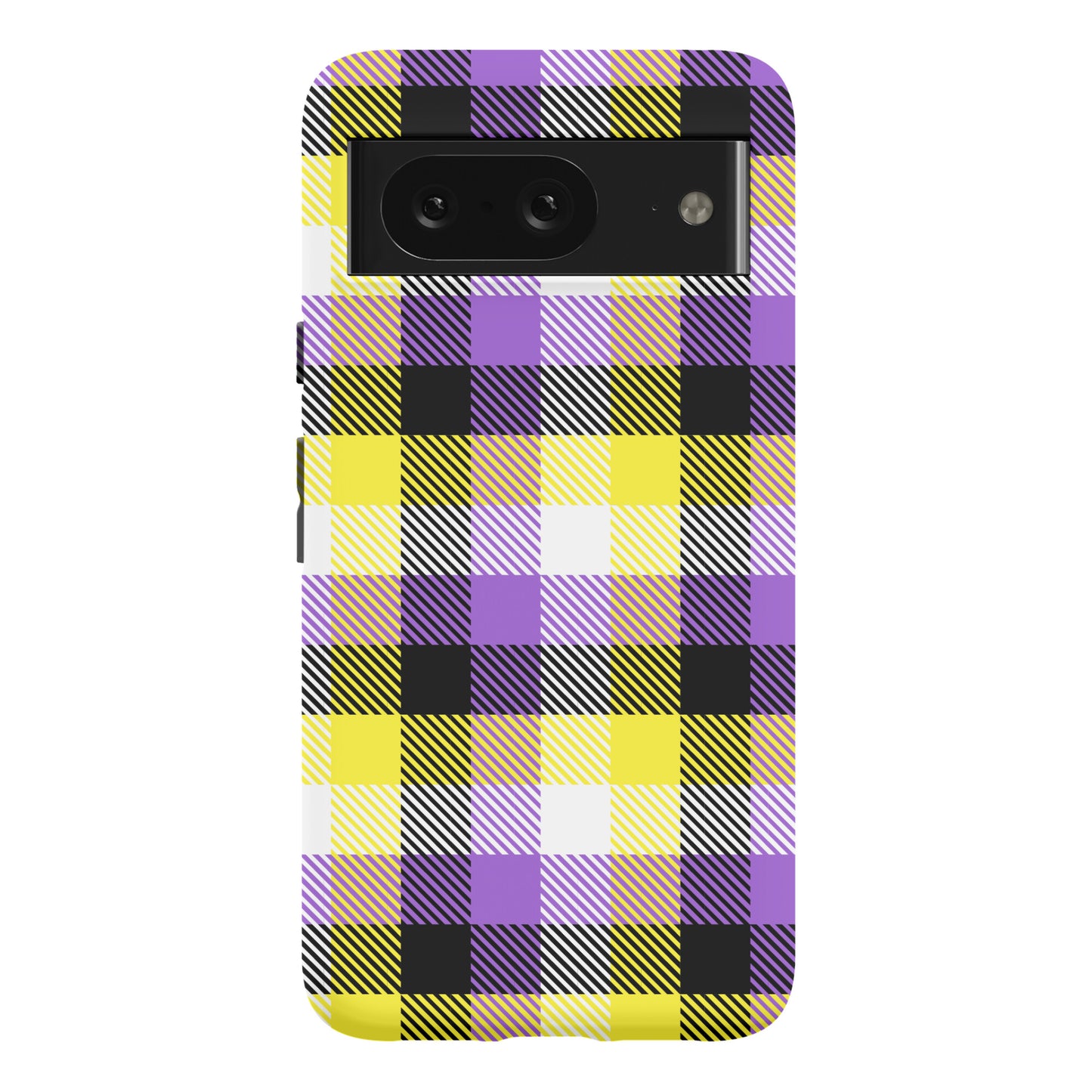 Nonbinary Pride Flag Plaid Phone Case