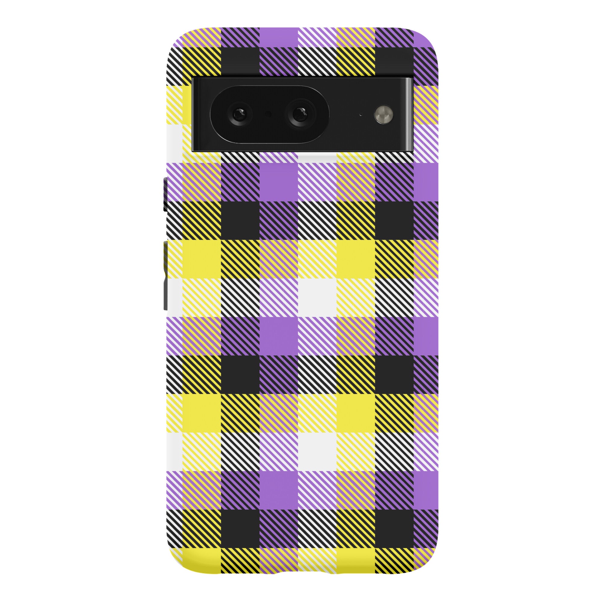 Nonbinary Pride Flag Plaid Phone Case