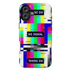Glitchy No Signal Bars Phone Case