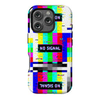 Glitchy No Signal Bars Phone Case