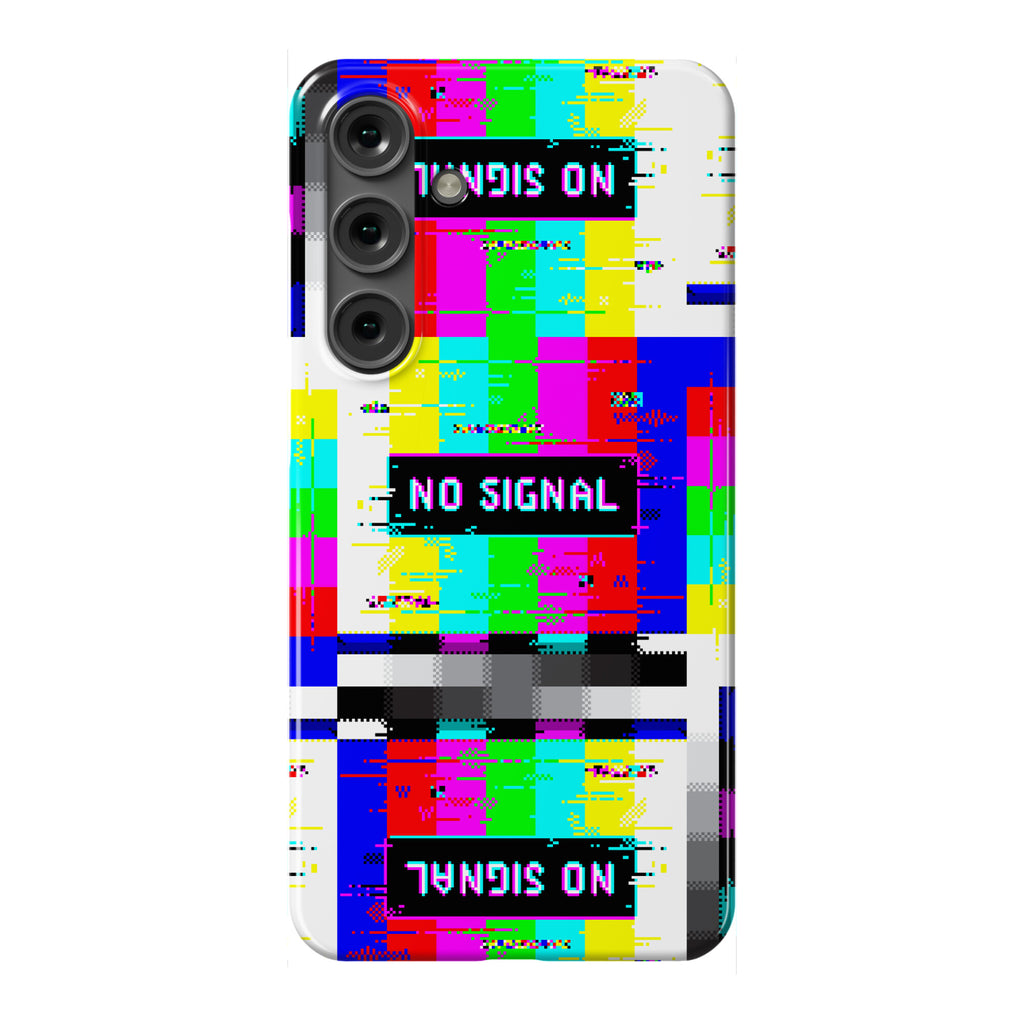 Glitchy No Signal Bars Phone Case
