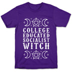 College Educated Socialist Witch T-Shirt