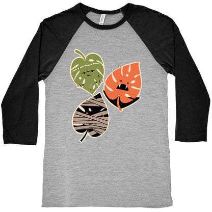 Classic Monstera Monsters Baseball Tee