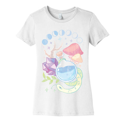 Witchy Pastel Things Women's Cotton Tee