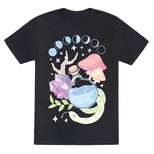 Witchy Pastel Things Unisex Triblend Tee