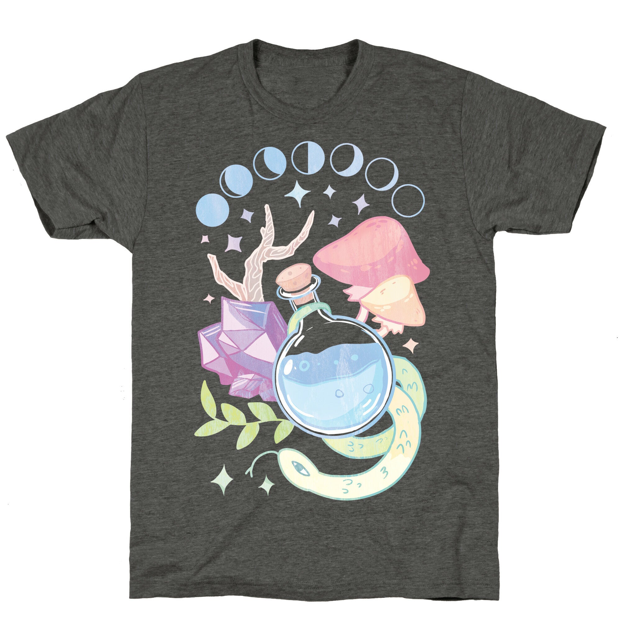 Witchy Pastel Things Unisex Triblend Tee