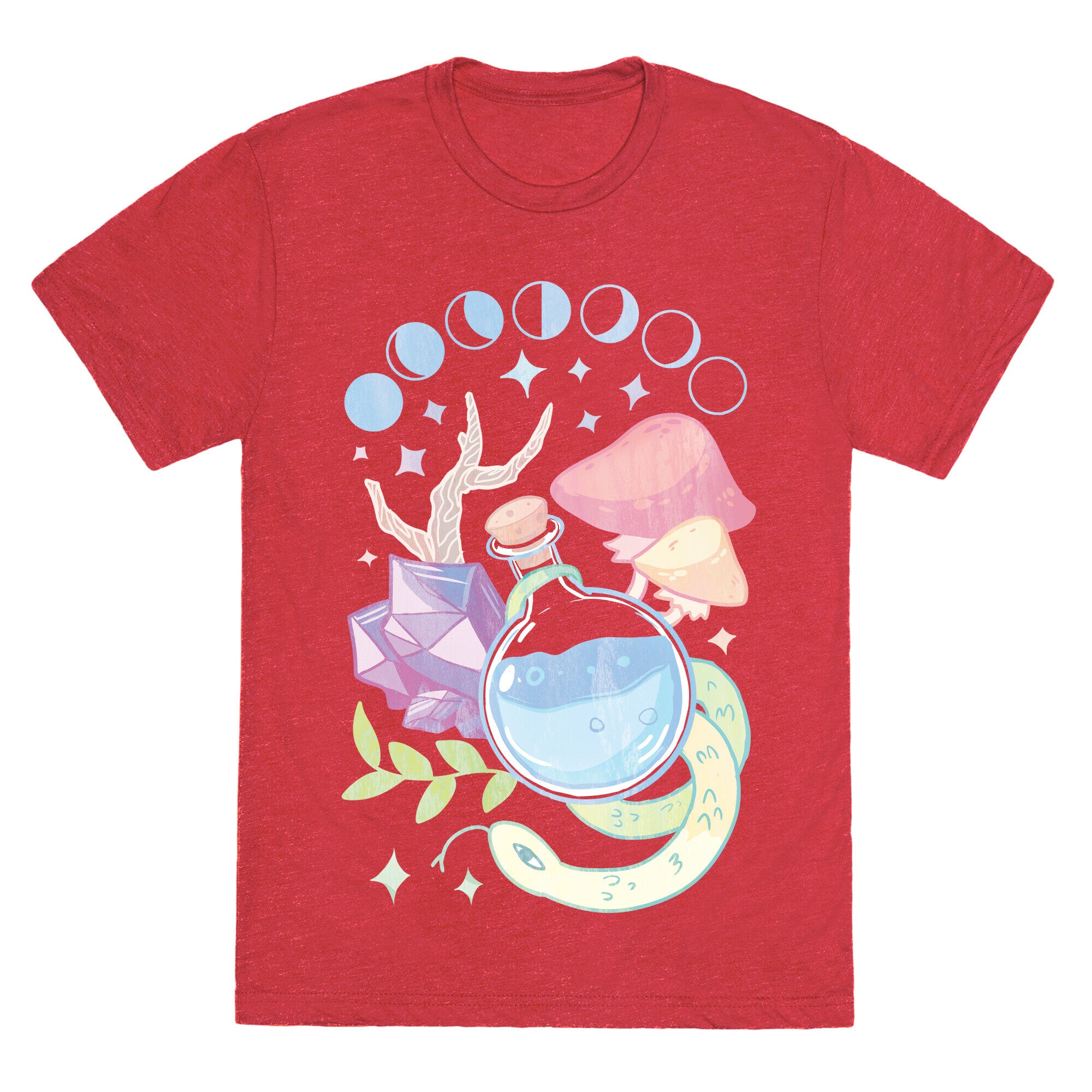 Witchy Pastel Things Unisex Triblend Tee