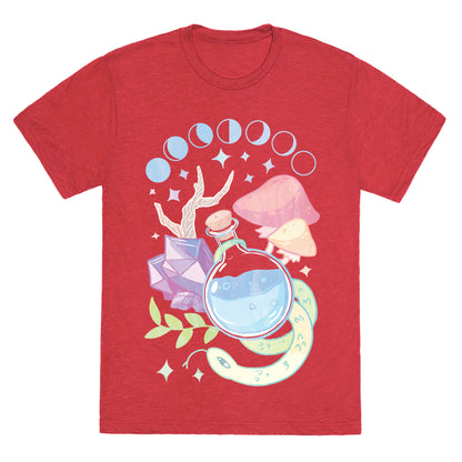 Witchy Pastel Things Unisex Triblend Tee