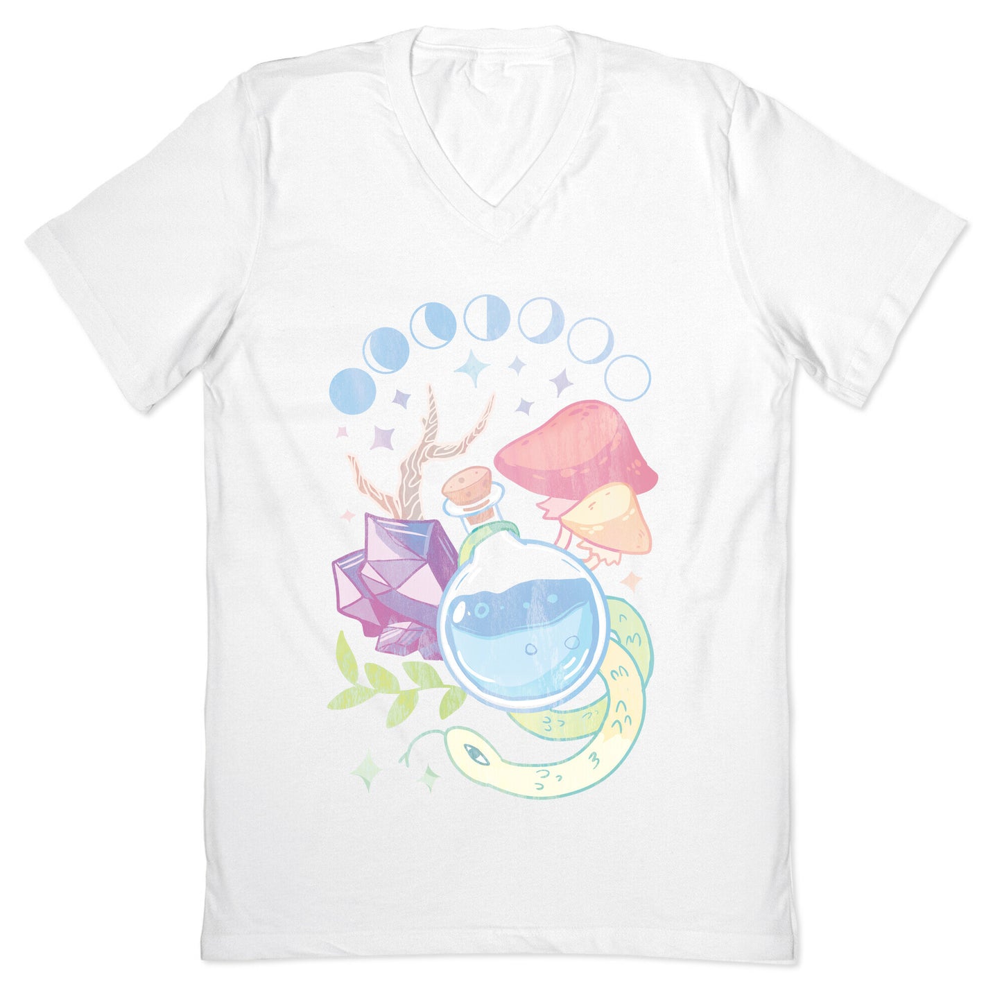 Witchy Pastel Things V-Neck