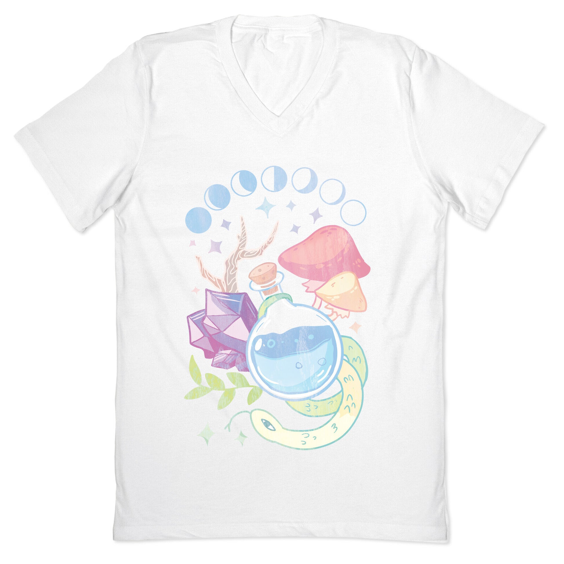 Witchy Pastel Things V-Neck