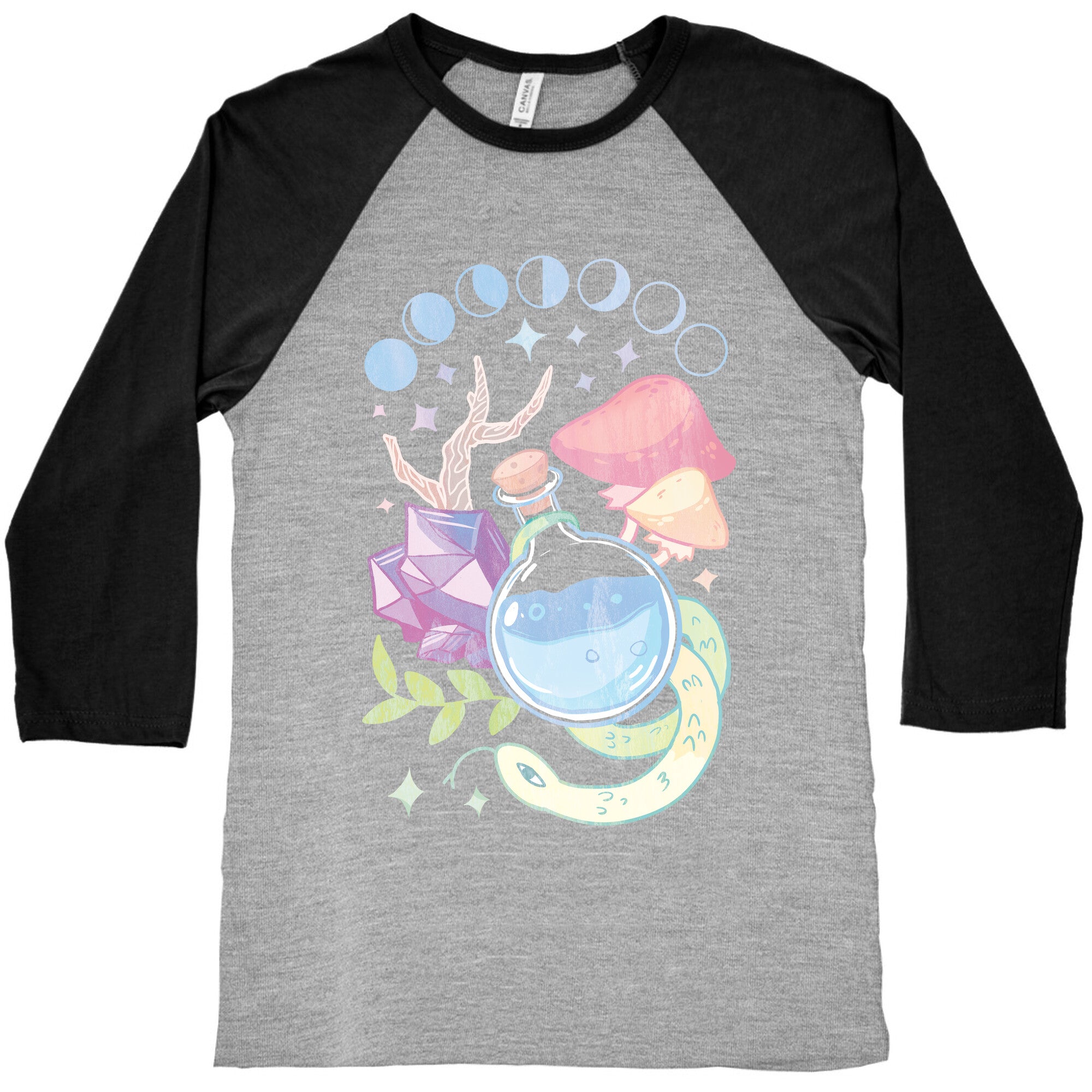 Witchy Pastel Things Baseball Tee