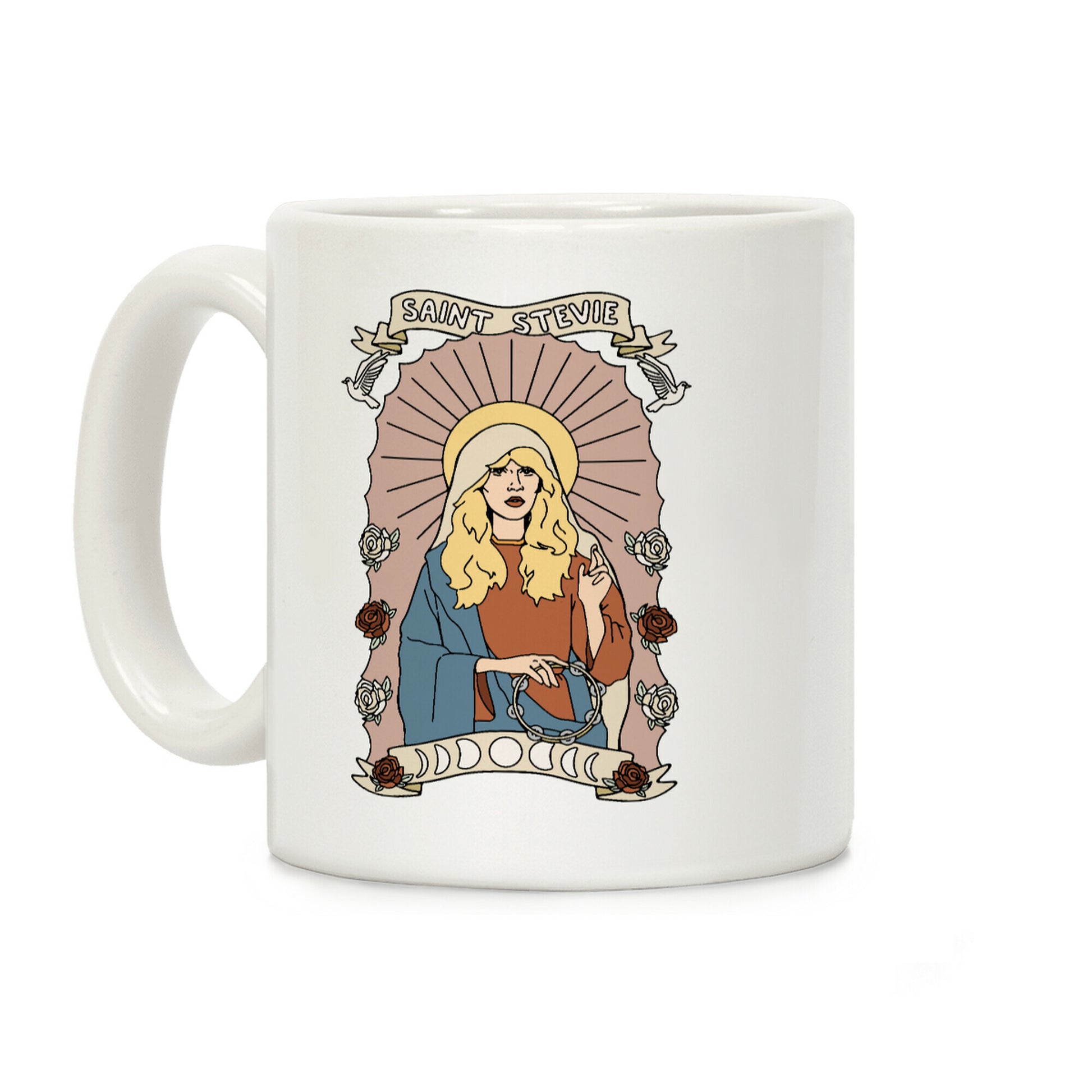 Saint Stevie Parody Coffee Mug