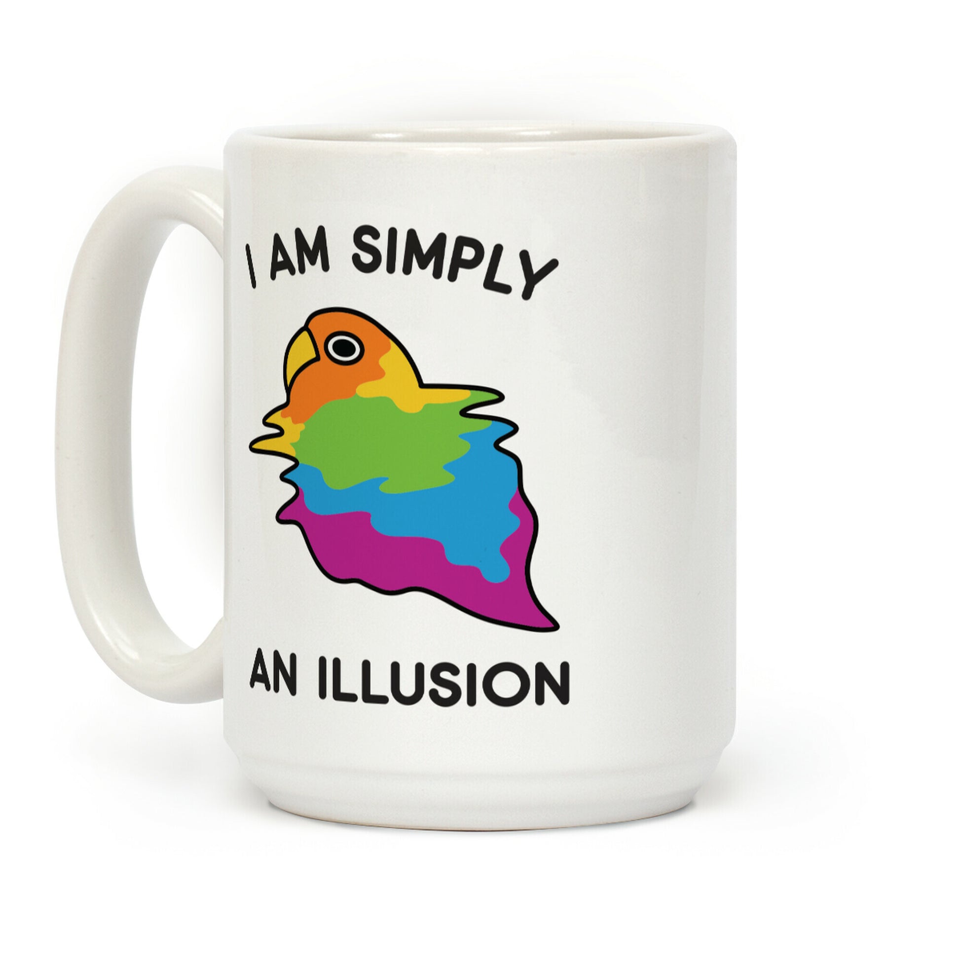 Bird Illusion Coffee Mug