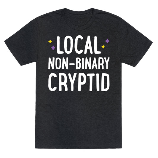 Local Non-binary Cryptid Unisex Triblend Tee