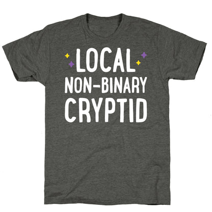 Local Non-binary Cryptid Unisex Triblend Tee