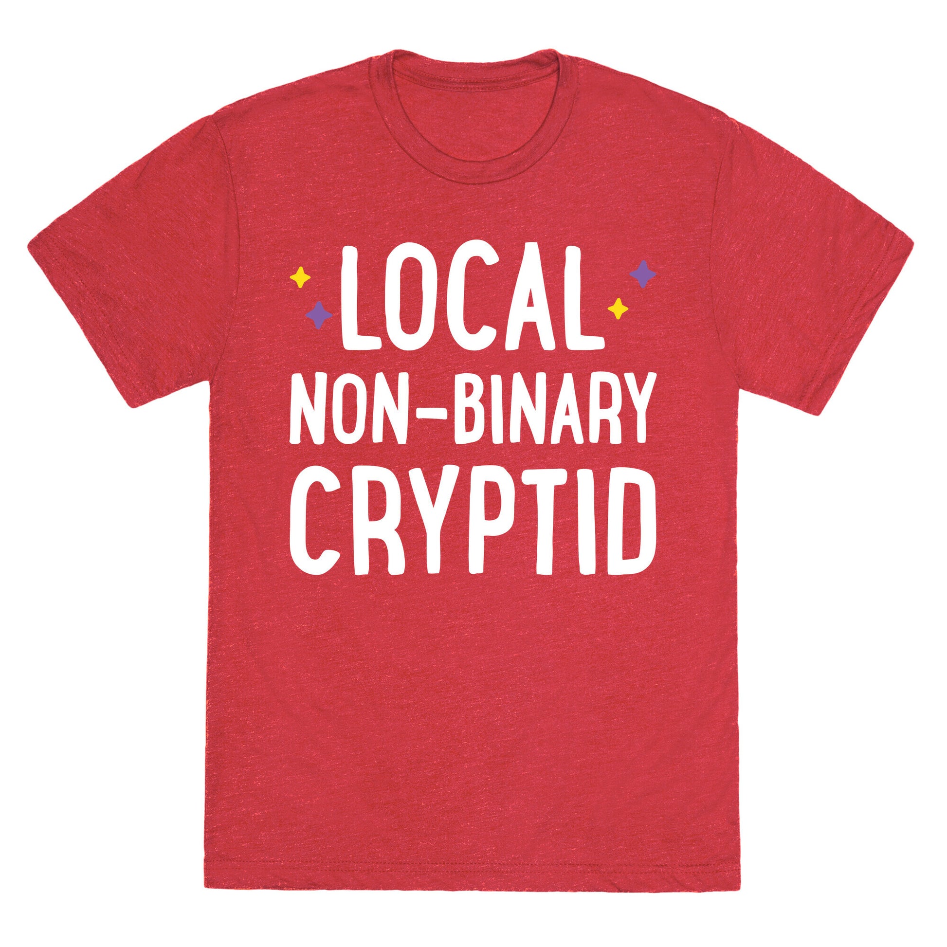 Local Non-binary Cryptid Unisex Triblend Tee