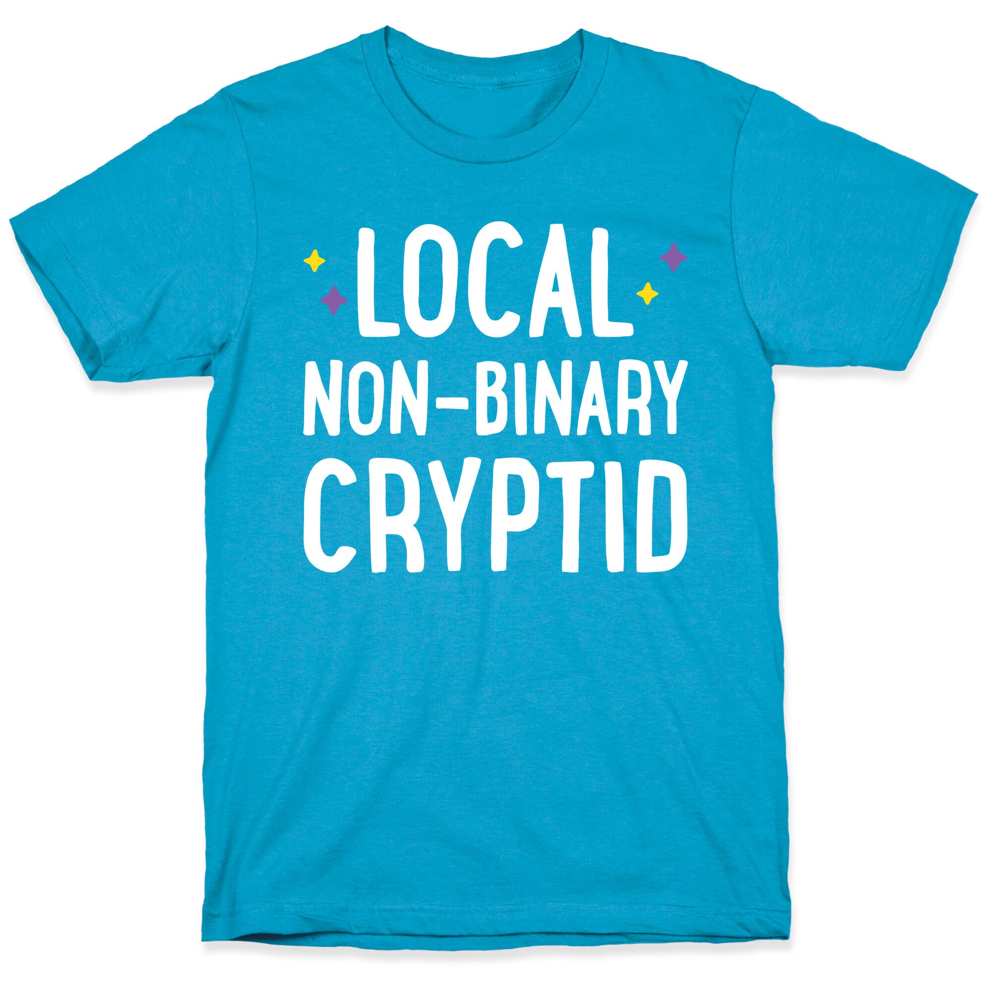 Local Non-binary Cryptid Unisex Triblend Tee