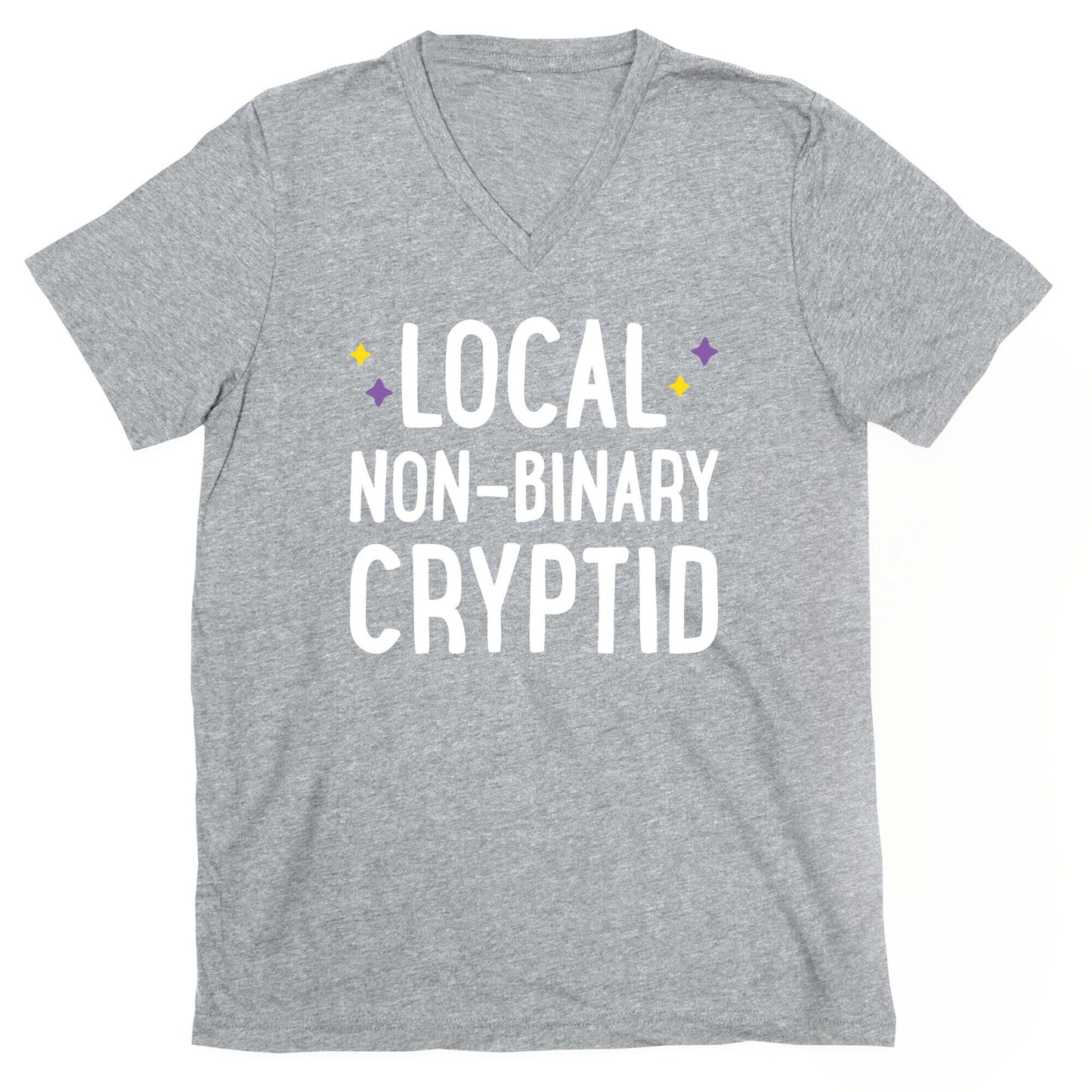 Local Non-binary Cryptid V-Neck