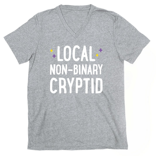 Local Non-binary Cryptid V-Neck