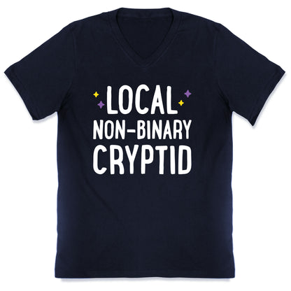 Local Non-binary Cryptid V-Neck