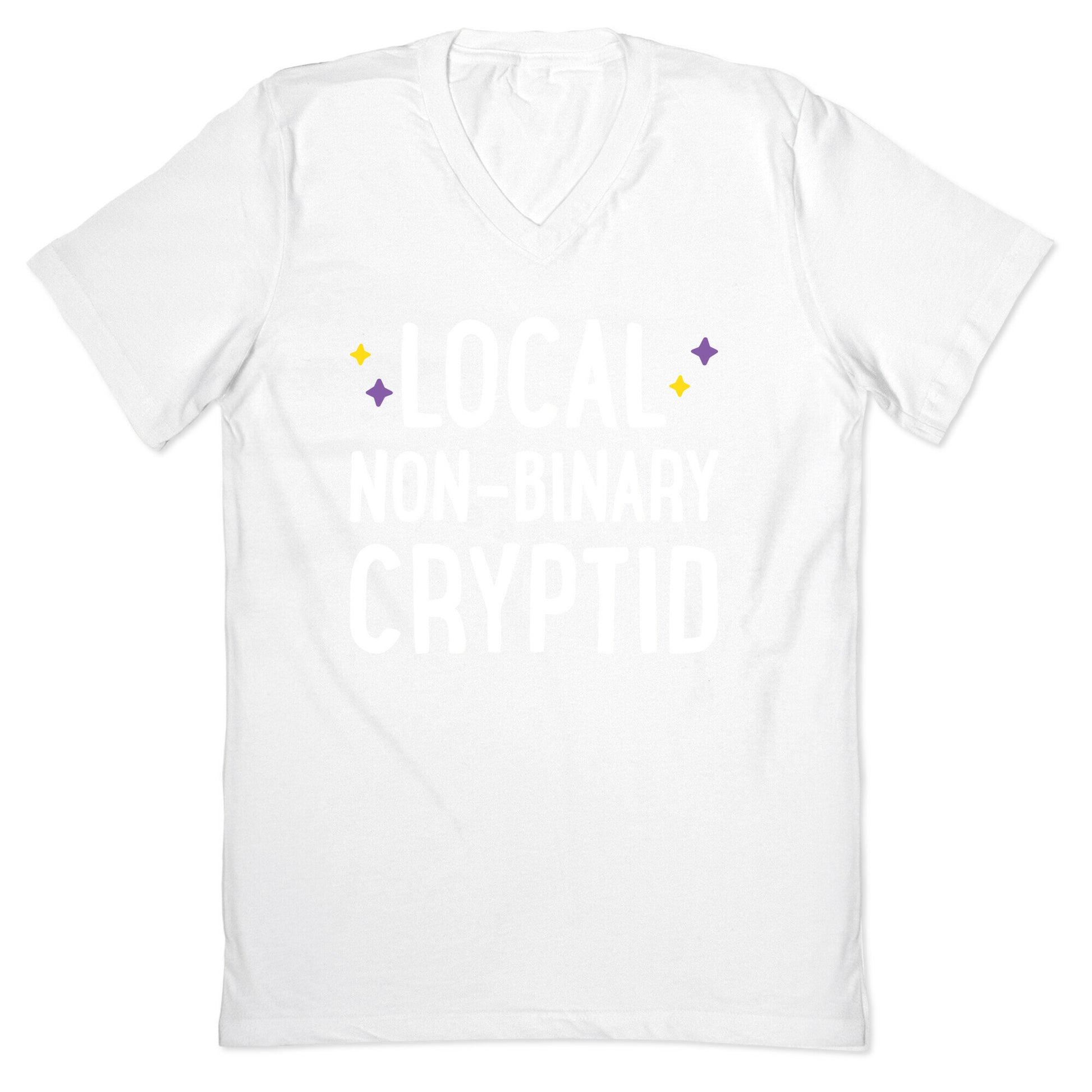 Local Non-binary Cryptid V-Neck