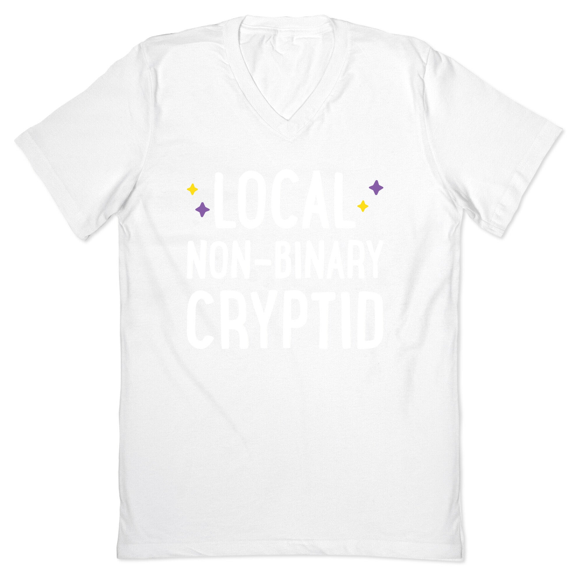 Local Non-binary Cryptid V-Neck