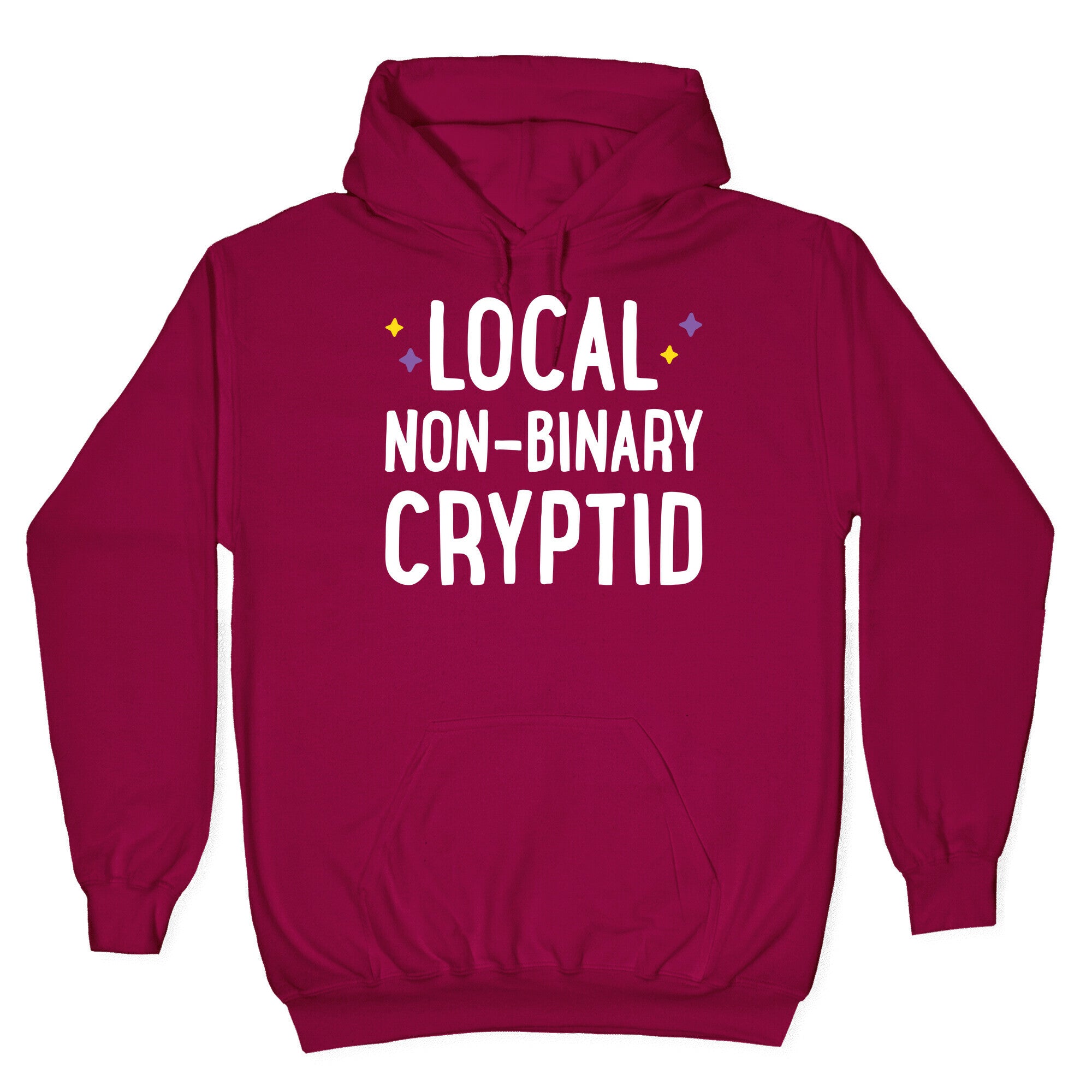 Local Non-binary Cryptid Hoodie