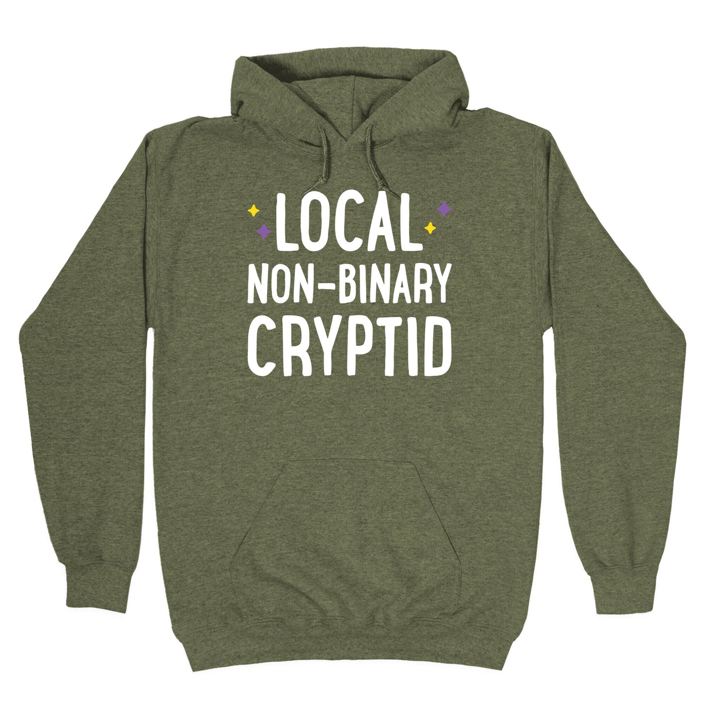 Local Non-binary Cryptid Hoodie