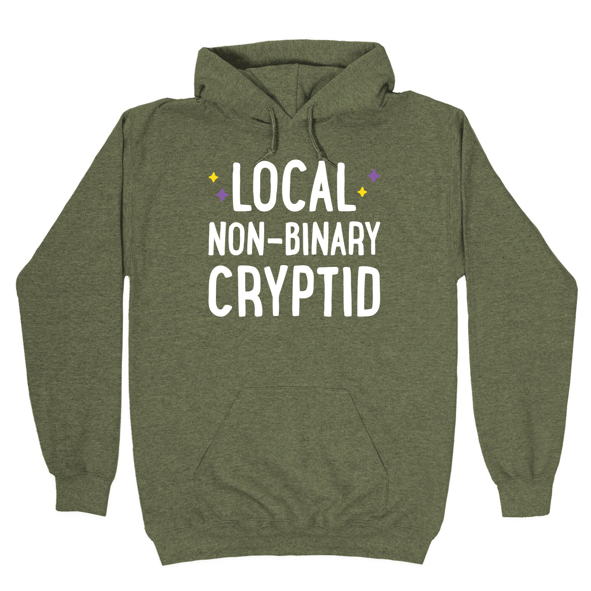 Local Non-binary Cryptid Hoodie