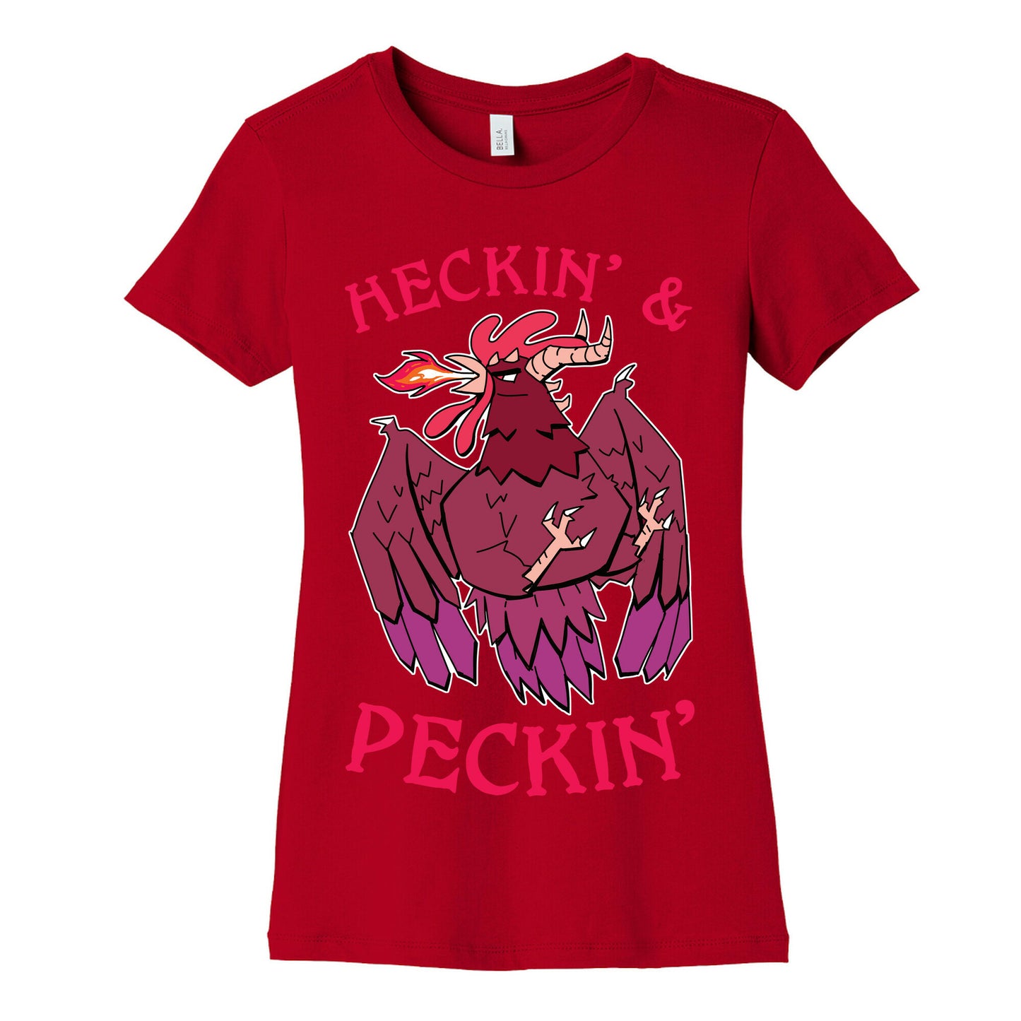 Heckin' and Peckin' Women's Cotton Tee
