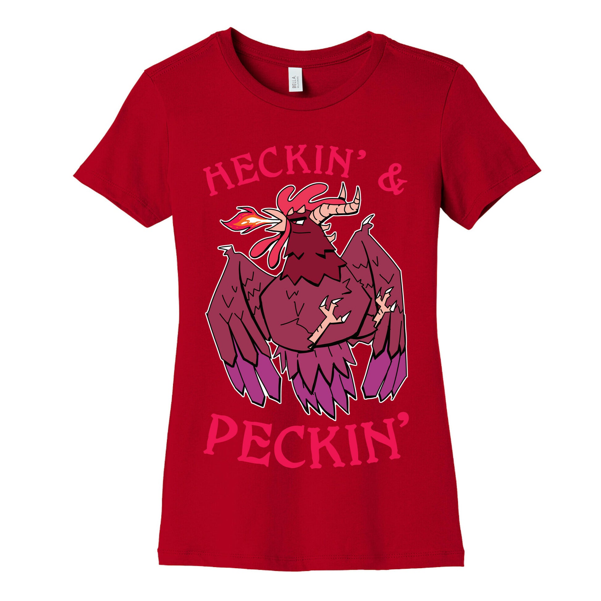 Heckin' and Peckin' Women's Cotton Tee