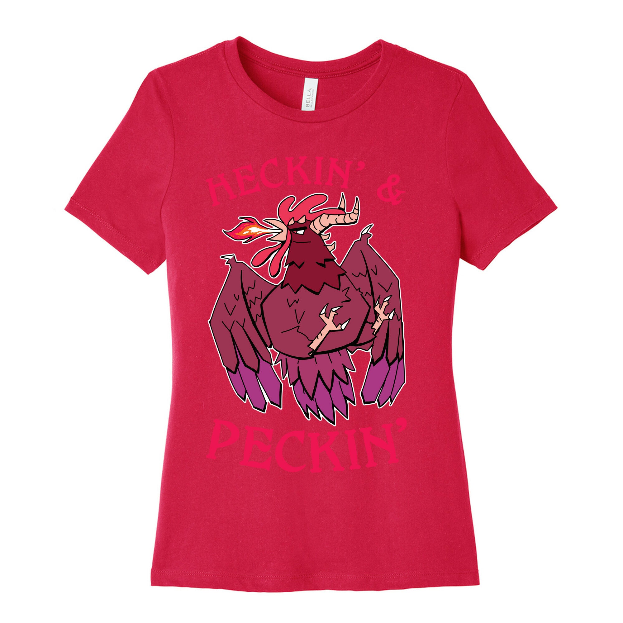 Heckin' and Peckin' Women's Cotton Tee