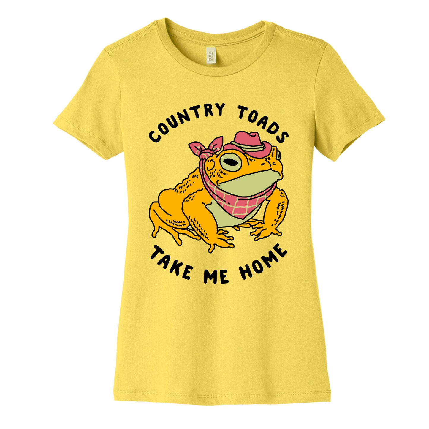 Country Toads Take Me Home Women's Cotton Tee