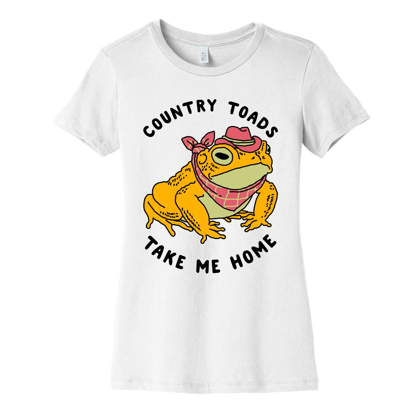 Country Toads Take Me Home Women's Cotton Tee