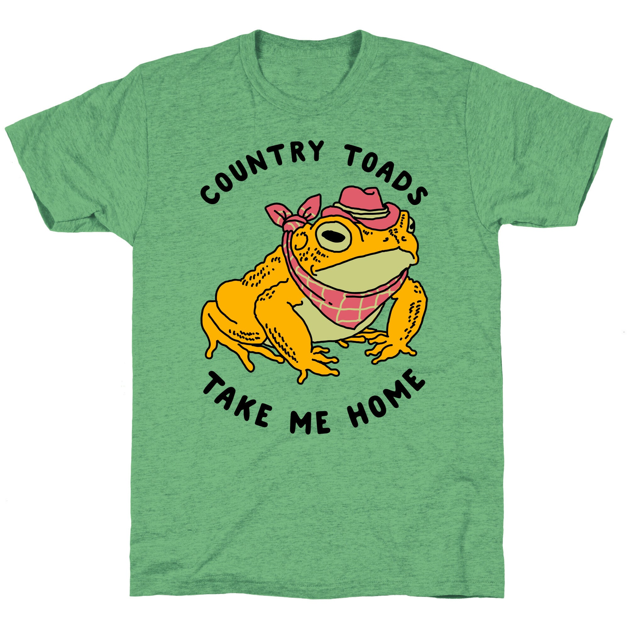 Country Toads Take Me Home Unisex Triblend Tee