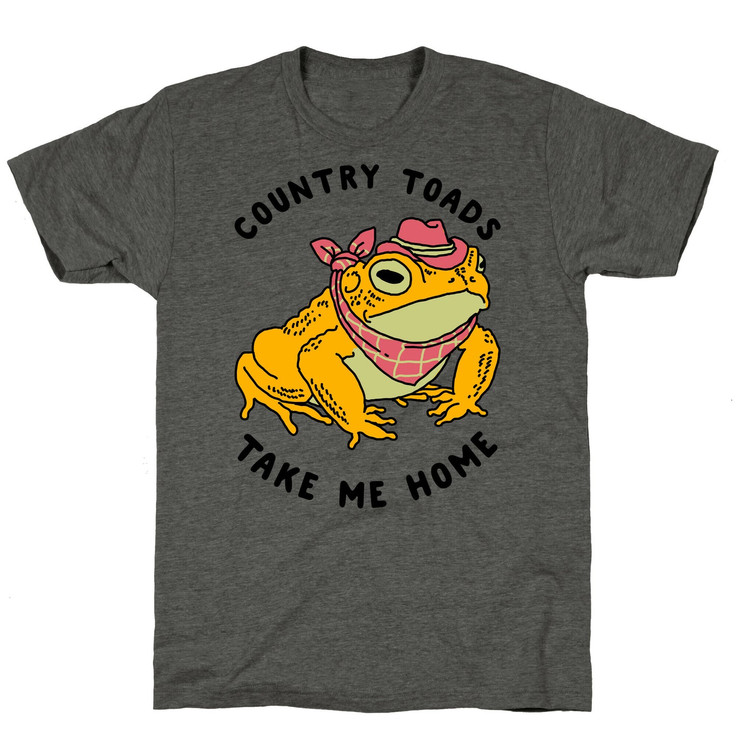 Country Toads Take Me Home Unisex Triblend Tee