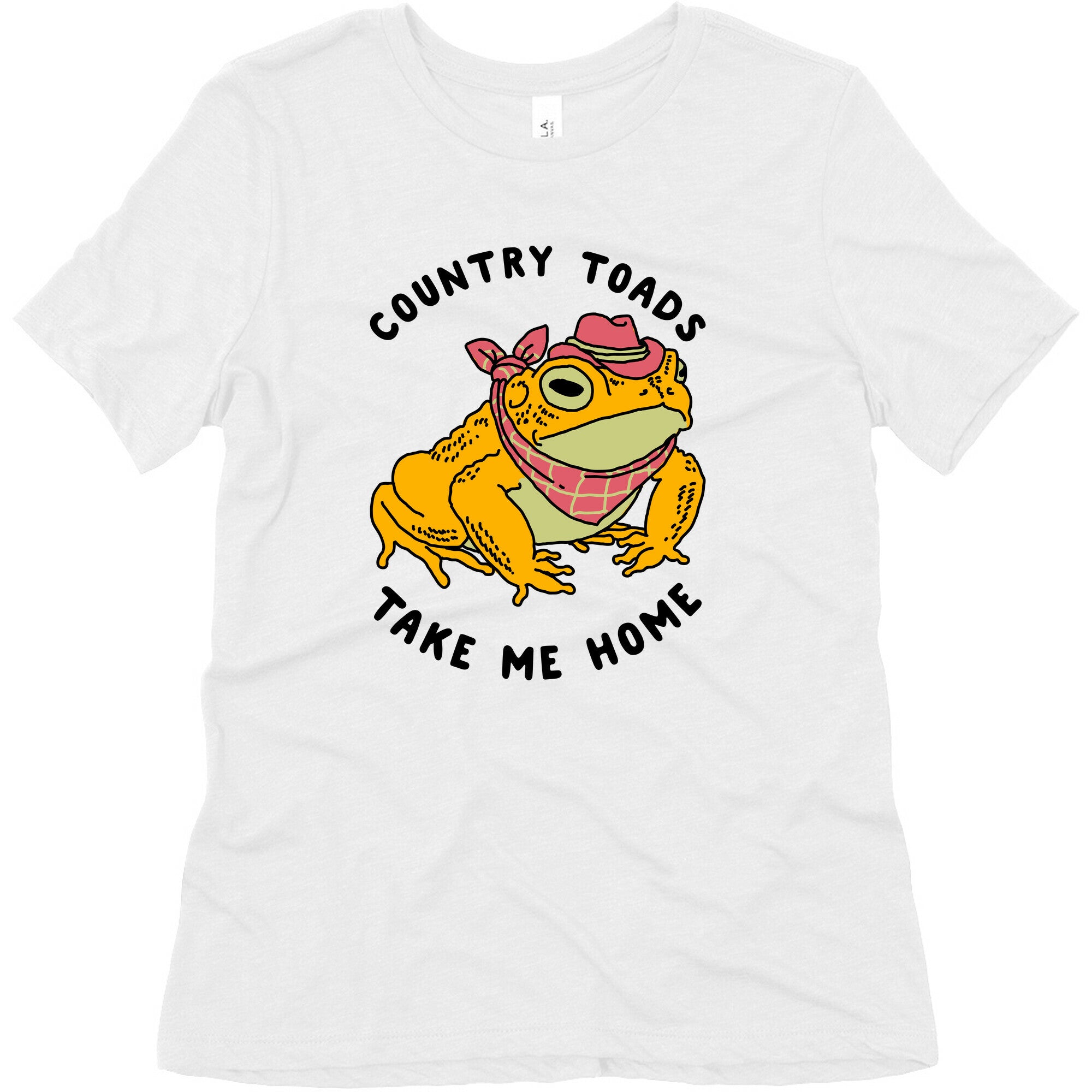 Country Toads Take Me Home Women's Triblend Tee